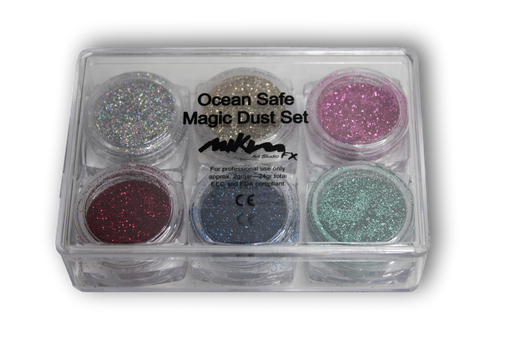 Magic Dust Glitter Set 6 kleuren (6 x 3ml)