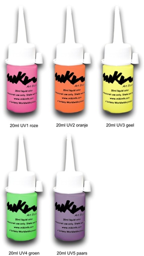 Vloeibaar UV Kleuren
